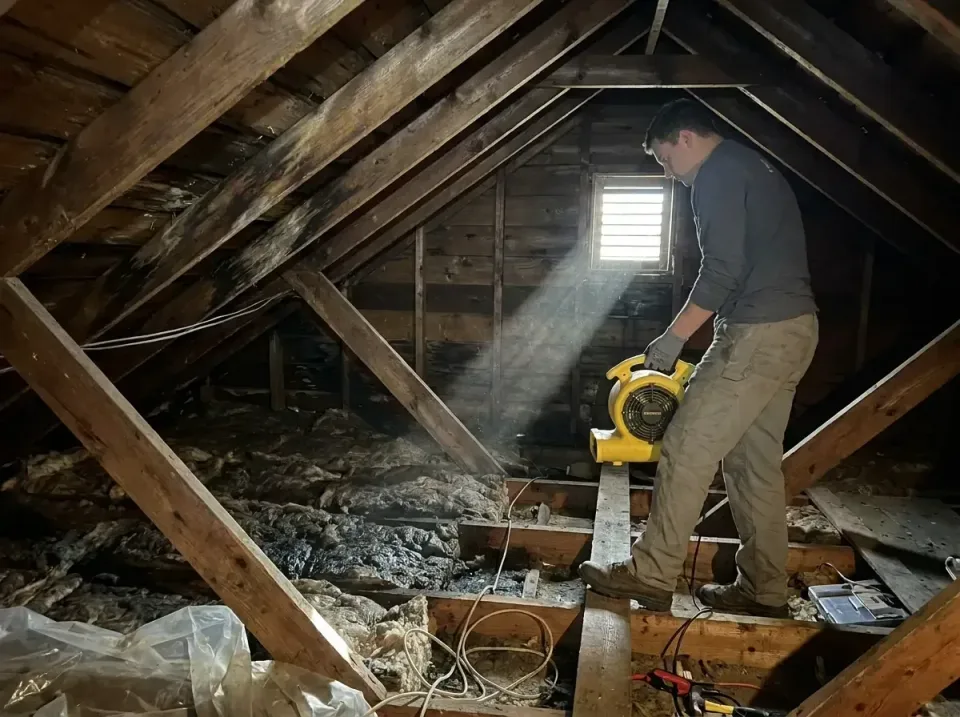 attic-water-damage-drying-proc-007 — frequently asked questions, Emergency Water Extraction & 24/7 Flood Response in Saralan…